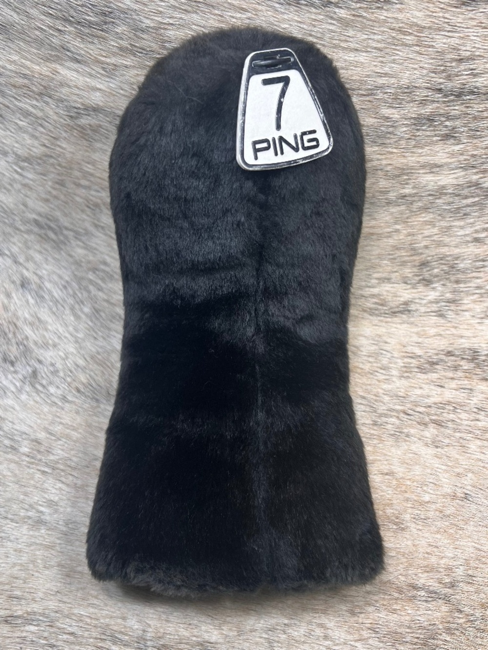 PING Fur 7 Black Driver Headcover